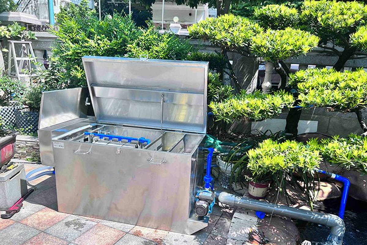 智能鱼池过滤设备