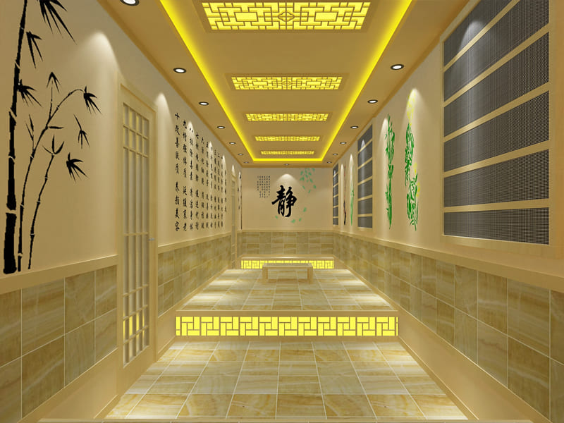 特色材质汗蒸房