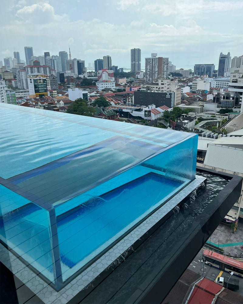 亚克力泳池技术展示