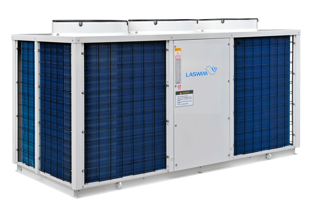 常温型热水系列热泵机组20-30匹机型(顶出风)-热水热泵