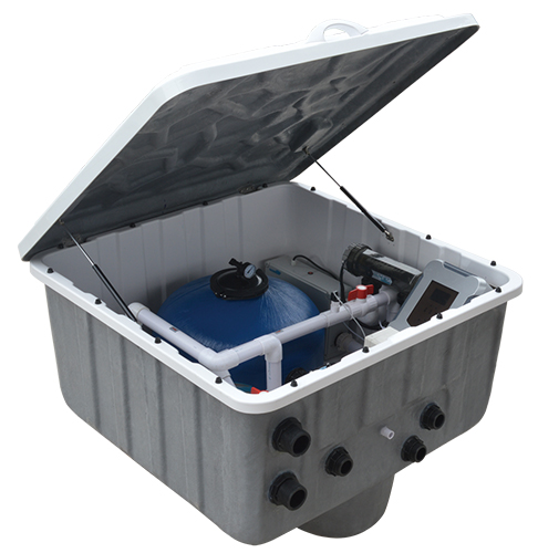 地埋式一体化过滤设备WL-DMT、MMT、GMT-一体化过滤设备